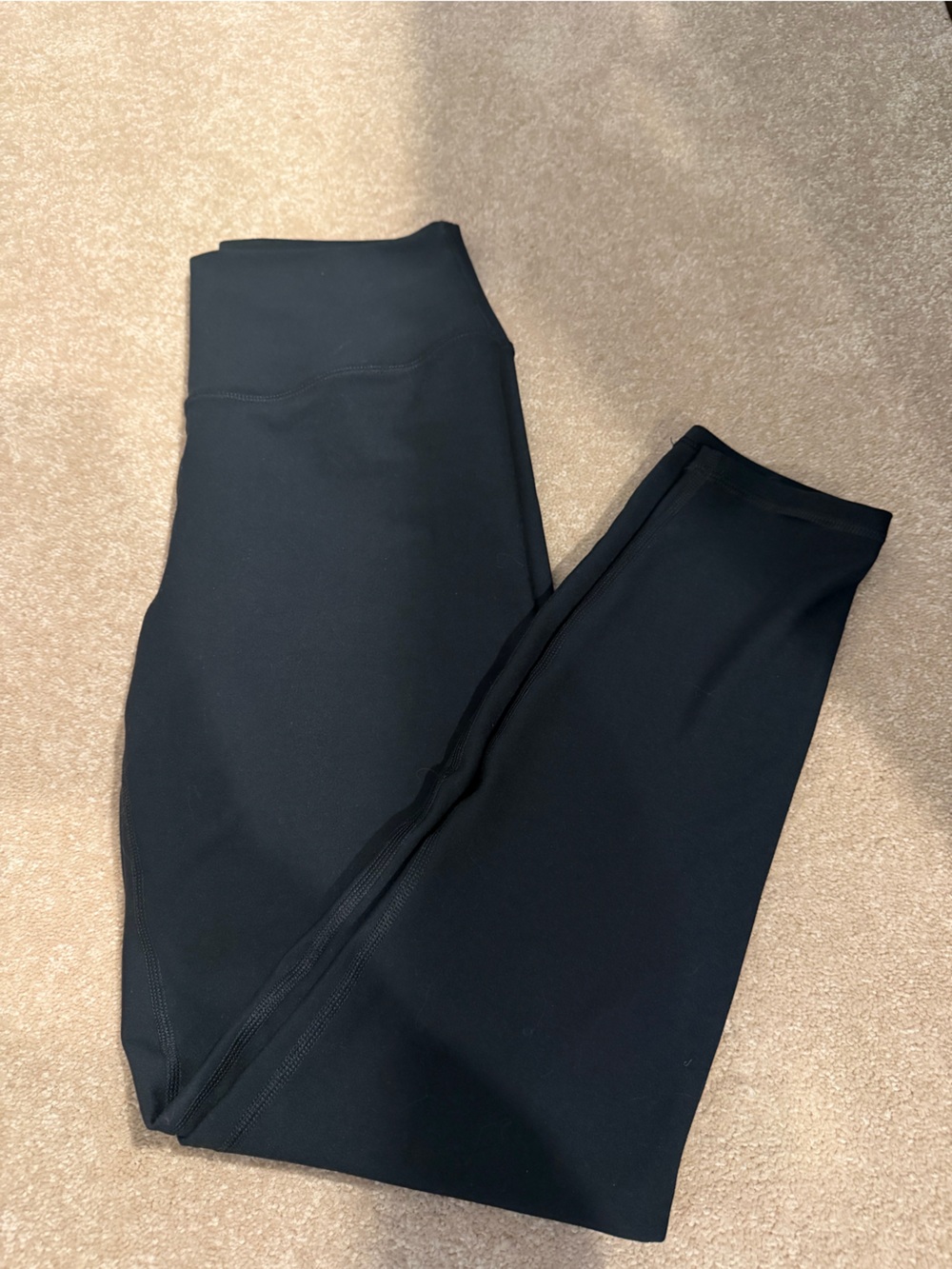 High-Waist Black Active Leggings for Women